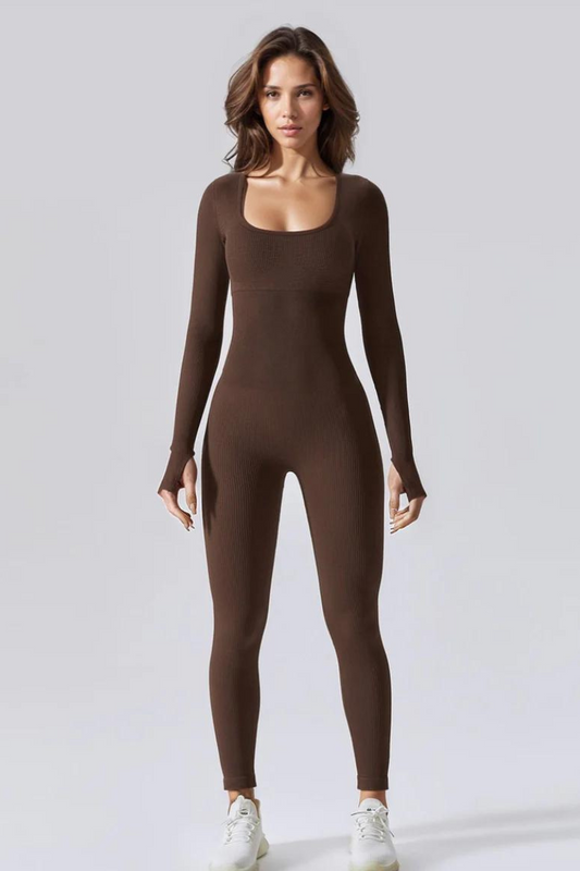 Snatched Jumpsuit long sleeve